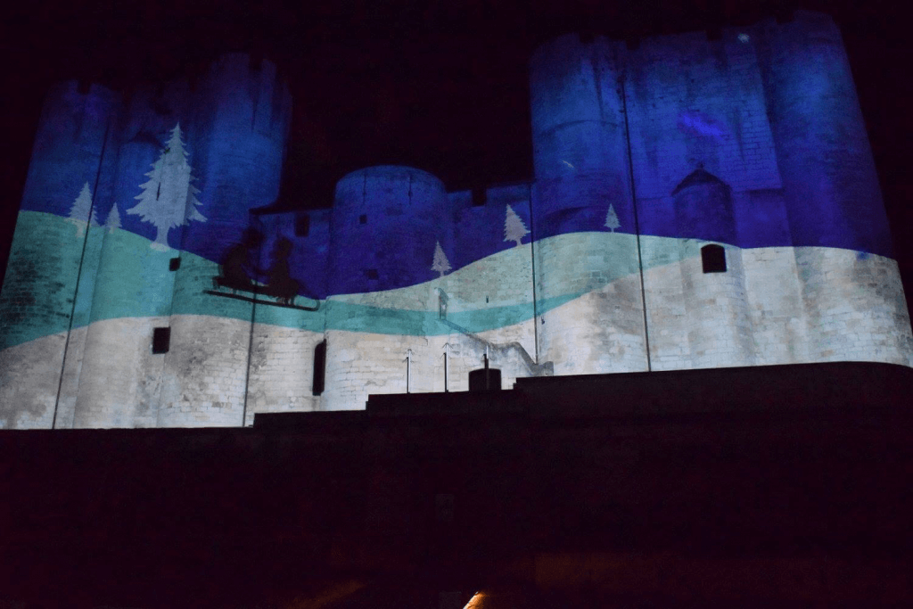 Mapping vidéo - Niort - FANTAISIES DE NOEL