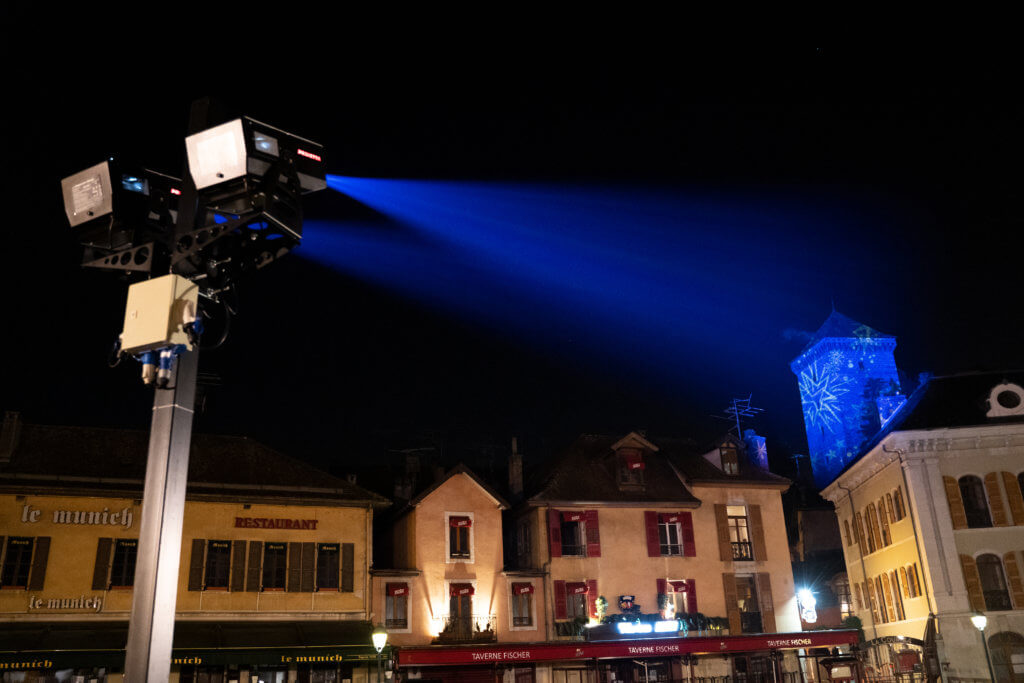 Projecteur de gobos forte luminosité - Annecy