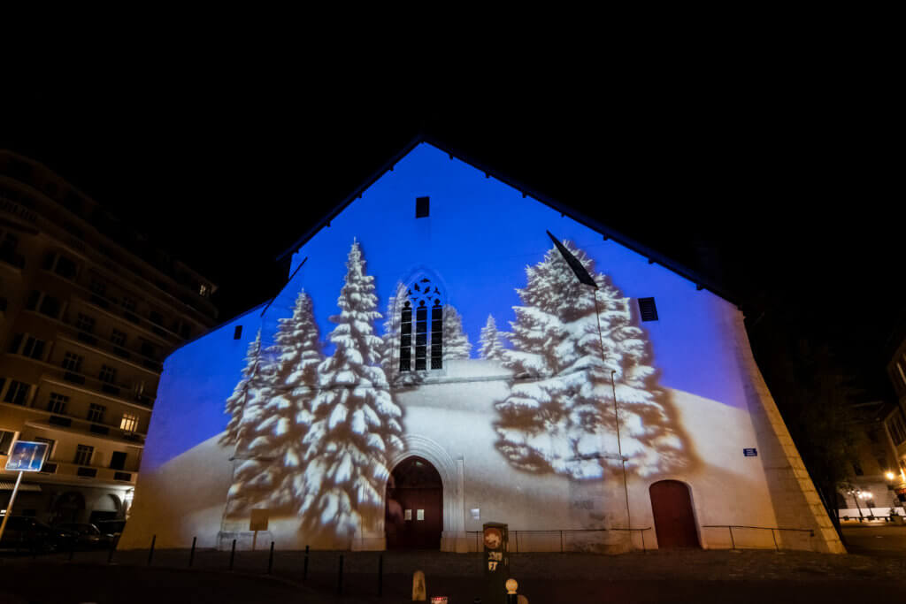 Projections de gobos - Annecy